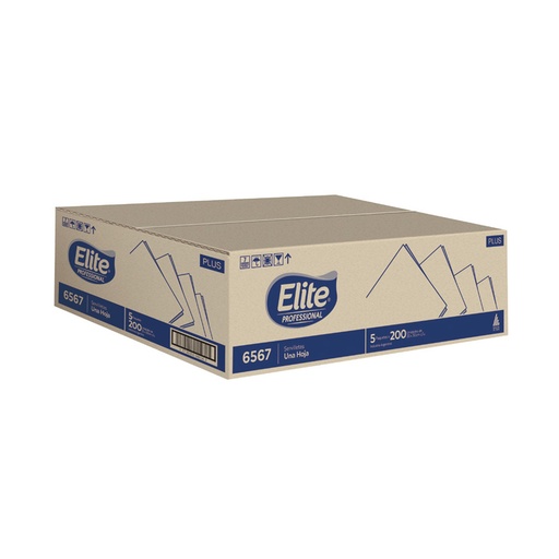 [ELITSERV6567] Servilletas blancas 6567 Elite 30 x 30cm. caja de 1000 unidades