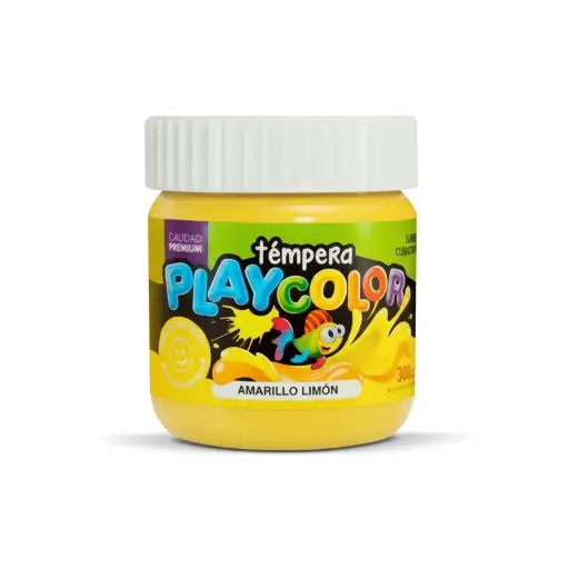[PALYTE300AML] Témpera Playcolor,  250cc. Amarillo limón 