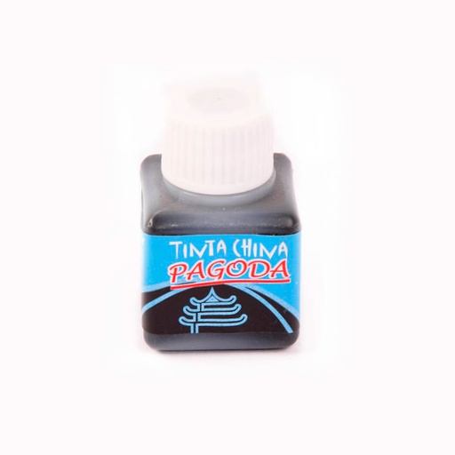 [PAGCHINANE] Tinta china Pagoda negra, 17cc.