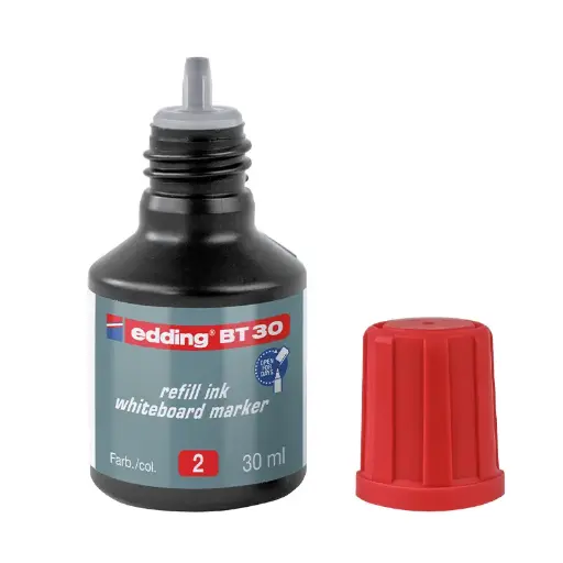 [EDDINGTB30RO] Tinta Edding BT-30 roja, 30ml.