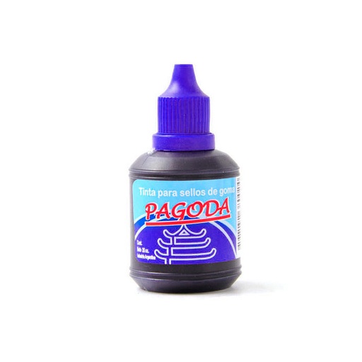 [PAGTISEL30VI] Tinta para sellos de goma Pagoda violeta, 30cc.