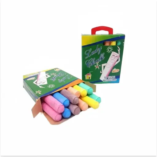 [PLAYTIZA12CO] Tiza Color caja x 12 unidades