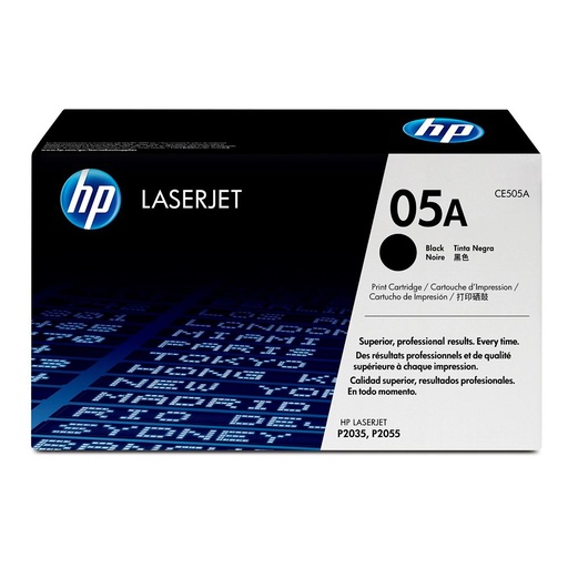 [HPTONCE505AN] TONER ORIGINAL HP 05A CE505A Negro