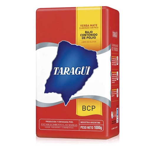 [TARGAYERB1KG] Yerba mate Taragüí 1kg.
