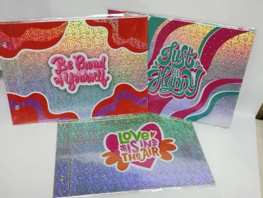 [CARPREXN5CHI] CARPETA N° 5 GLITTER CHIC REXON