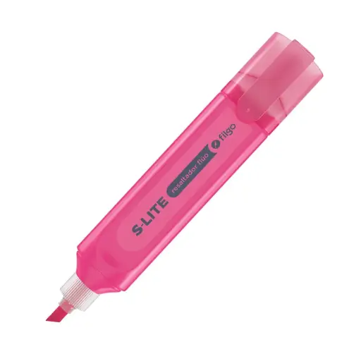[FILGORESTX500RS] Resaltador Chato Filgo S-Lite Flúo Rosa