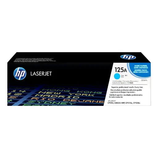 [HPTONCB541CYA] Toner Original HP CB541A Cyan CP1215 