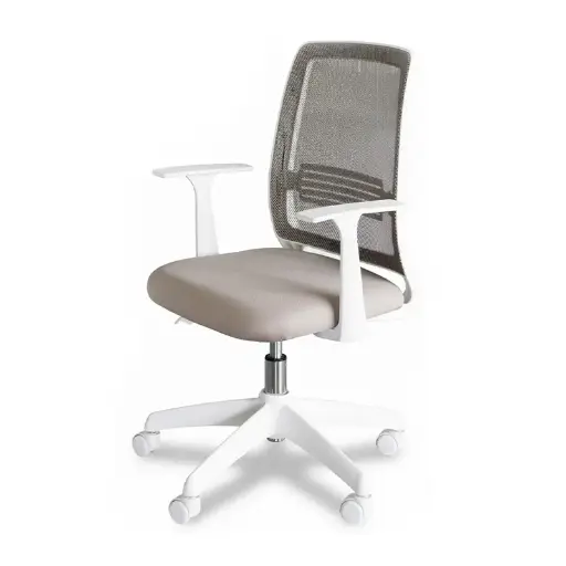 [MINTBRAZNEG] Silla Mint Neumática con brazos
