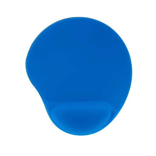 [PADMOUMCP29A] Pad Mouse con apoya muñeca gel azul MCP-29