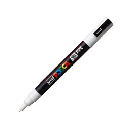 [POSCAC3MBL] Marcador Posca PC-3M blanco, punta de 0.9 | 1.3 mm. 