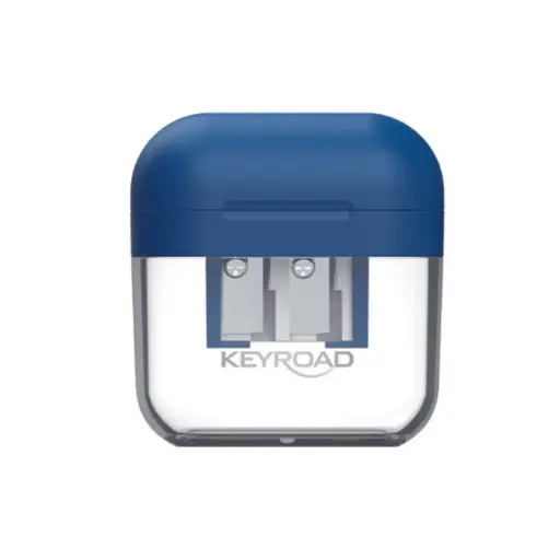 [SACPKR972517] Sacapuntas con Tapita 2 Orificios C/Deposito KEYROAD