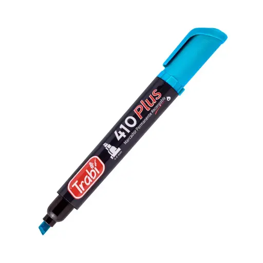 [TRABI410CEL] Marcador al solvente Trabi 410 celeste