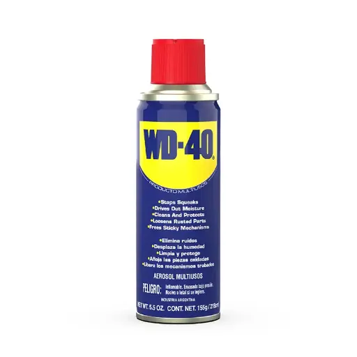 [WD40AERO155G] Lubricante Multiuso WD-40 Aerosol, 155g.