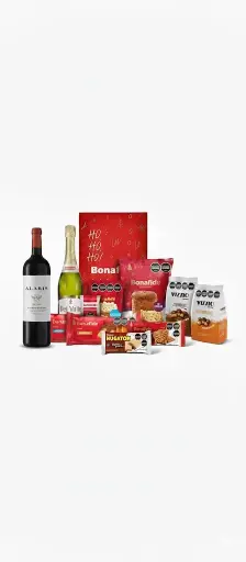 [BONAFCAJANAV3] Caja Navideña Bonafide de 12 Productos con Sidra y Vino
