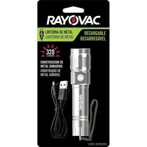 [RAYOVLINTUSB] Linterna RAYOVAC USB ROVVMHAL8