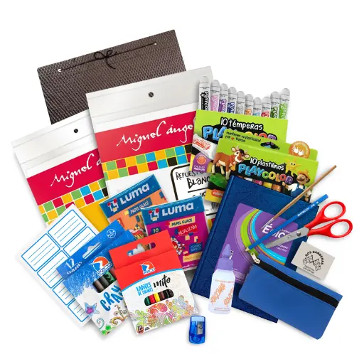 [KITPREARBAS1] Kit Escolar Prearmado Básico Preescolar