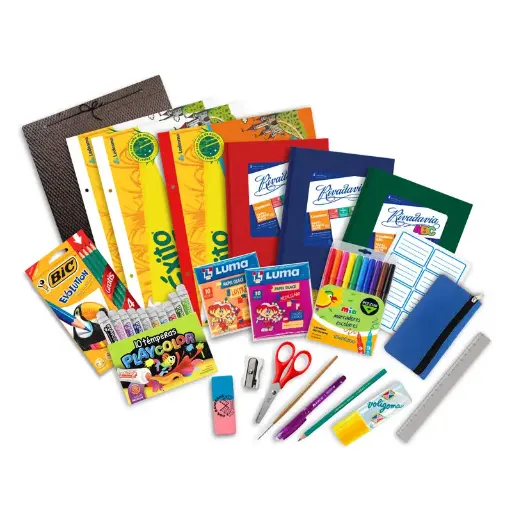[KITPREARPRE2] Kit Escolar Prearmado Premiun Primaria de 1er. a 3er. grado