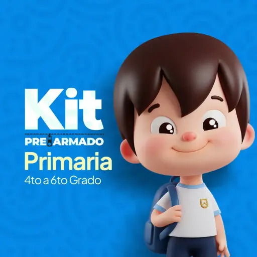 [KITPREARPRE3] Kit Escolar Prearmado Premiun Primaria de 4to. a 7mo. grado