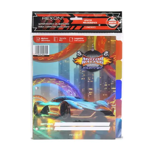 [SEPREX3MOTOR] Separador 5 posiciones Rexon Motor Racing N°3